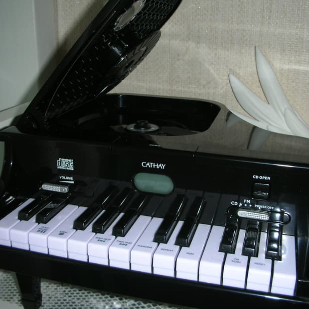 초희귀 cathay pk24 피아노형 cd플레이어