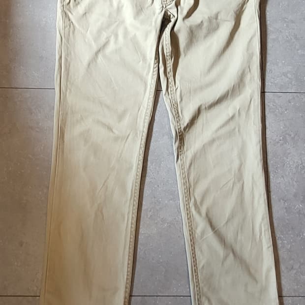 폴로 랄프로렌 남성 베이지 면바지 31/32