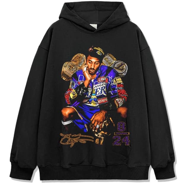 코비 프린팅 후드 새상품