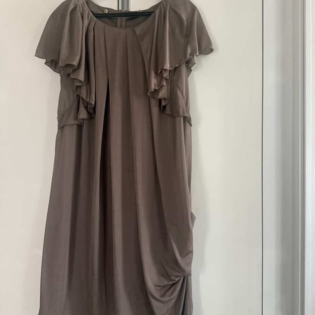 아야즈 빈티지 모카 원피스