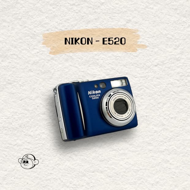 [🌊블루디카] 니콘 Nikon 쿨픽스 E5200 레트로 디지털 카메라
