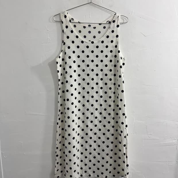 dot sleeveless 