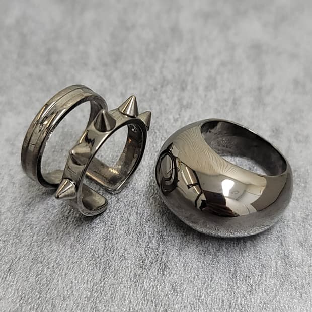 spike ring set