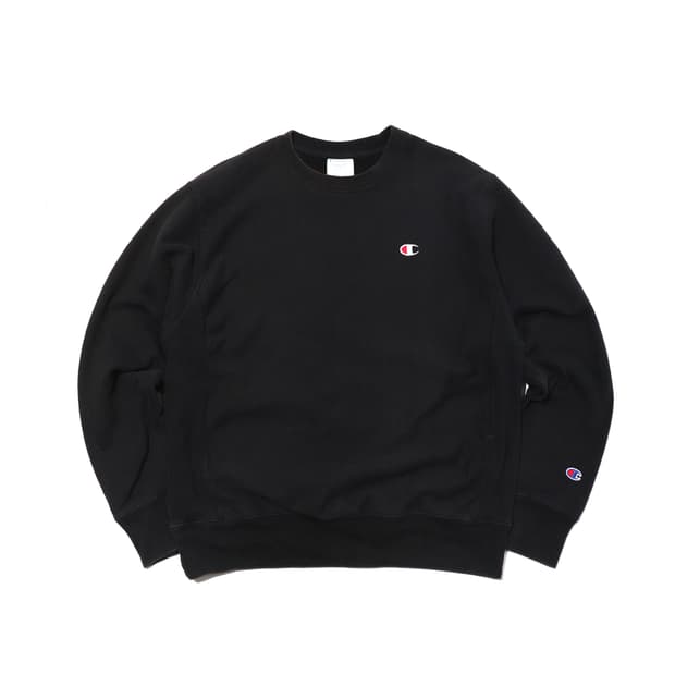CHAMPION 리버스위브 블랙 스웻셔츠 size M