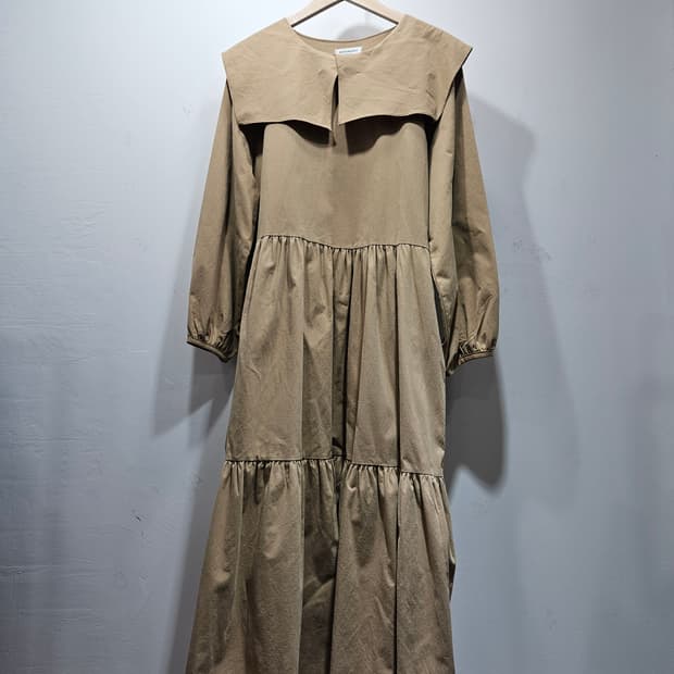 테일러 카라 롱 원피스 [새상품]