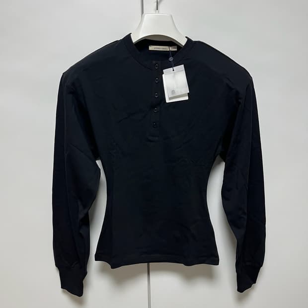 [M]팔로마울 Ryno 롱 슬리브리스 탑/블랙