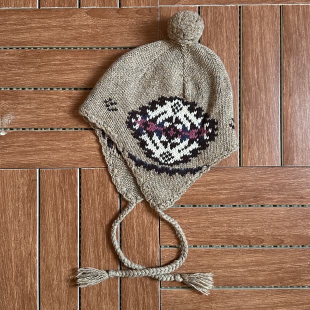 East boy ear flap wool beanie