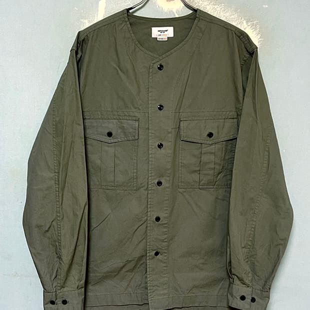 에스피오나지 루디 스카우트셔츠 남자 춘추 포켓 코튼USA M 95-100