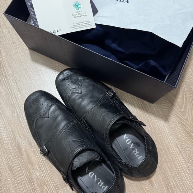 prada 프라다 25ss 더블 몽크