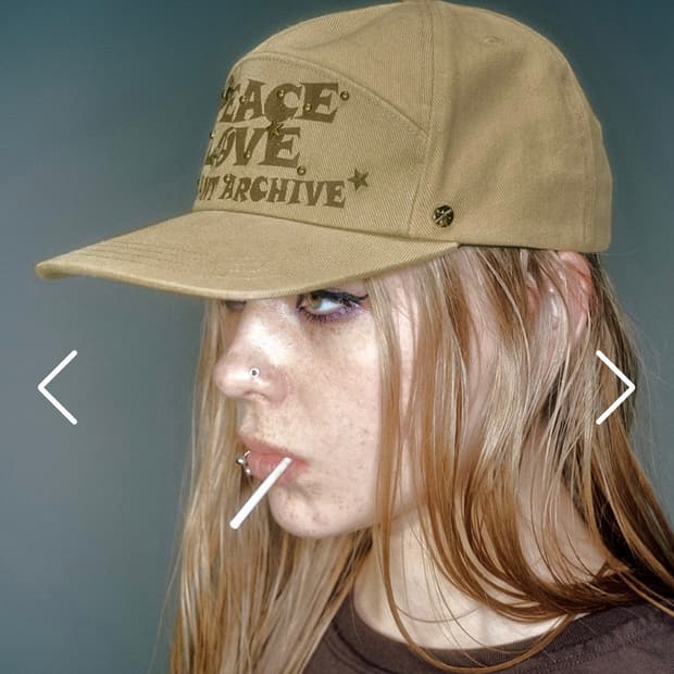 vacant archive 베이컨트 cap 베이지