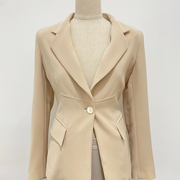 Max Mara 베이지 블레이저