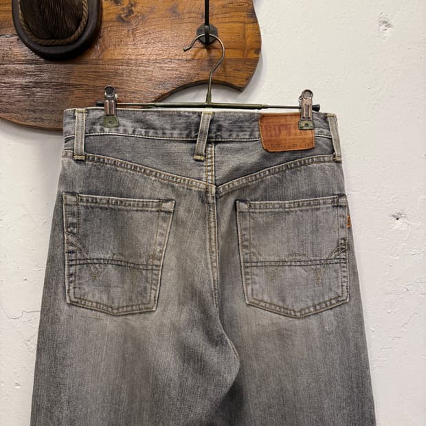 (29inch) EDWIN 에드윈 505Zx Grey Washed Sel