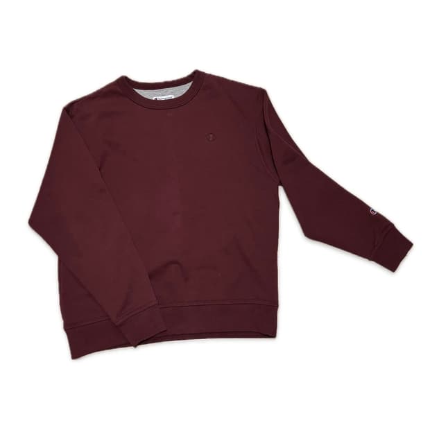 챔피온 버건디 맨투맨