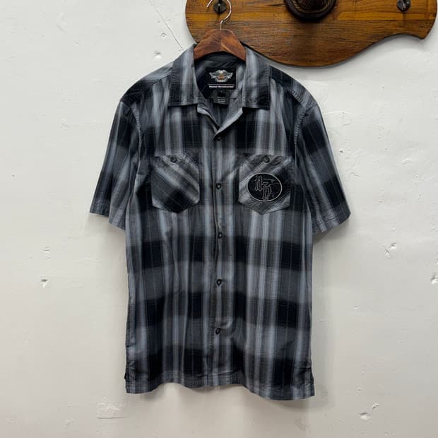 Harley-Davidson Plaid Short Sleeve Shirt