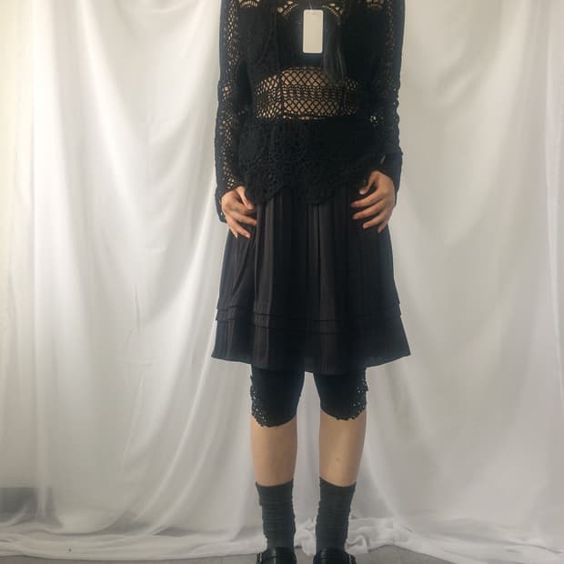 Pattern net knit