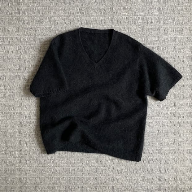 hairy half knit