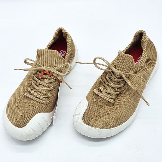 캠퍼 우먼스 페우 패스 브라운 텍스타일 스니커즈 (37)