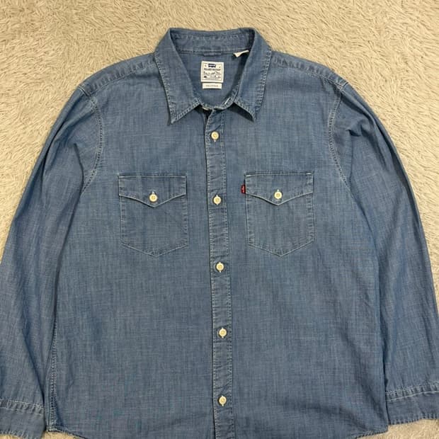 리바이스 웨스턴 데님 셔츠/#2787