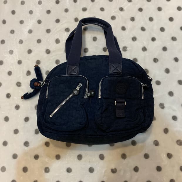키플링 네이비 숄더백