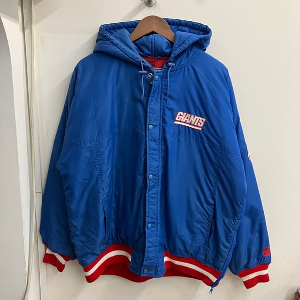 N167 스타터 자이언츠 자켓 nfl