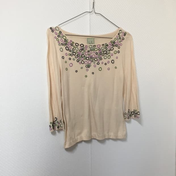 vintage flower short top