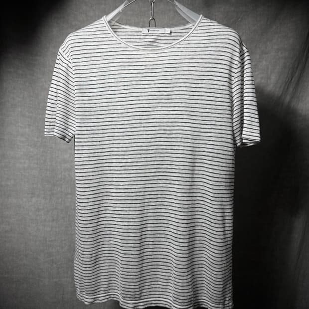 Alexander Wang Striped Linen T Shirtㅌ
