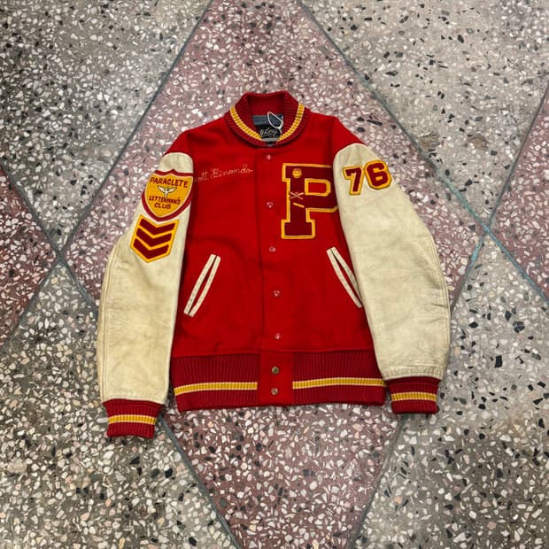 Whiting 70s 바시티 자켓 (40)