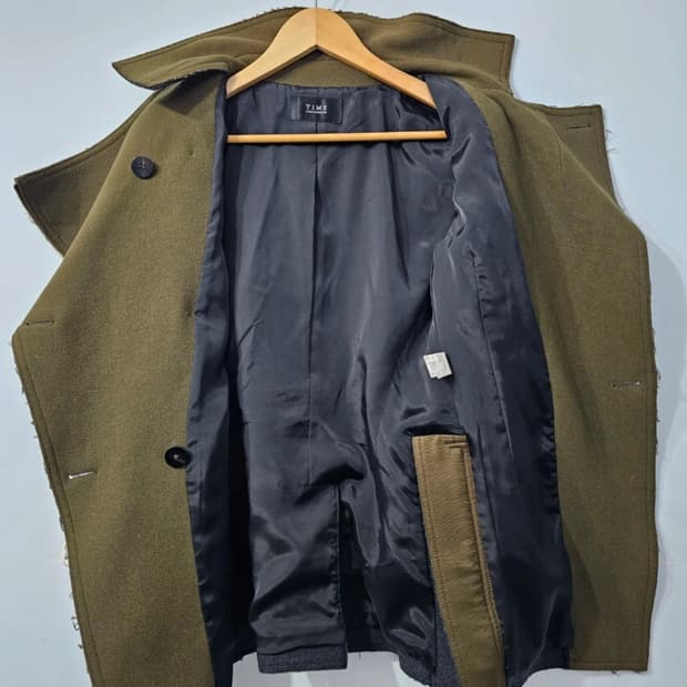 타임 TIME 울 코트 ~55