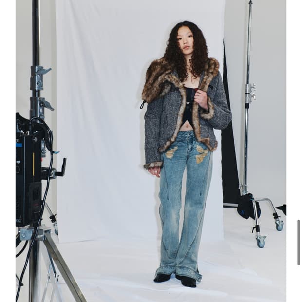 미스치프 퍼자켓 FAUX FUR VESPER JACKET