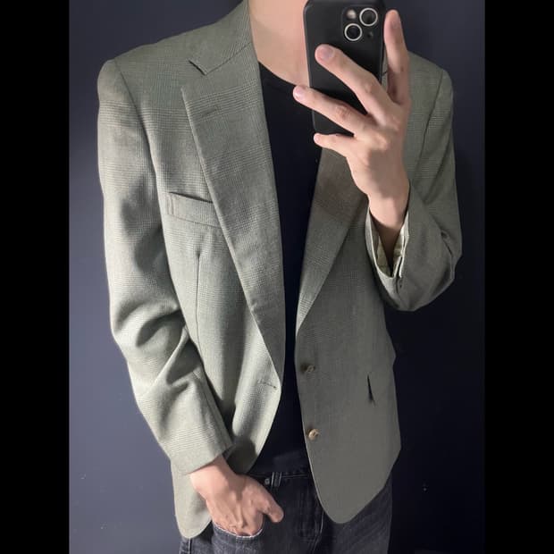 NEWYORKER 울 블레이저