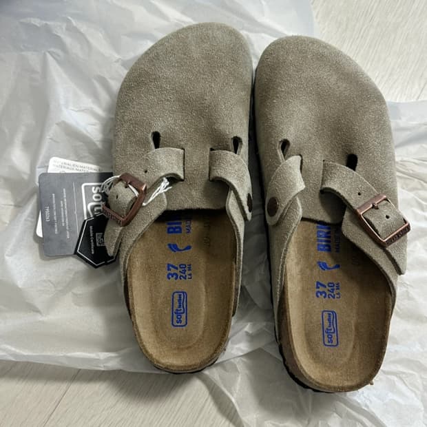 버켄스탁 보스턴 타우페 내로우 37/240 