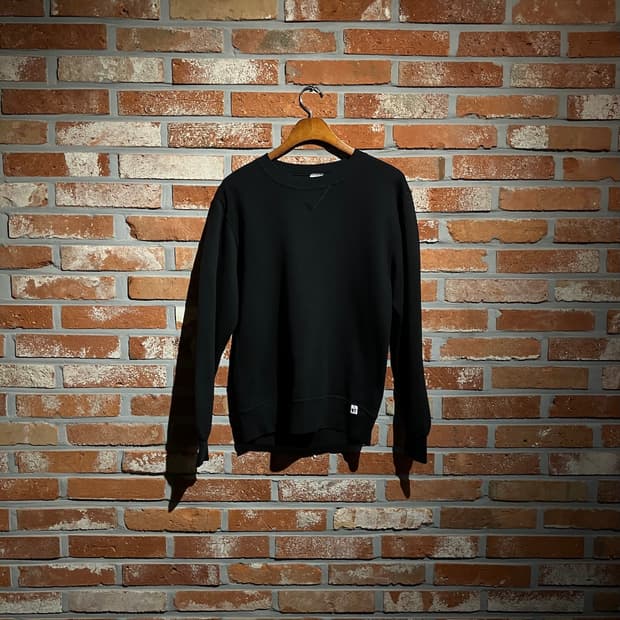 90s USA 빈티지 러셀 플레인 스웻 셔츠 맨투맨