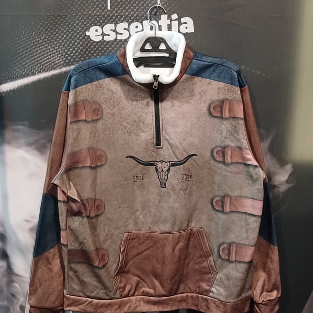 ESTD 2020  반집업 캐시미어 맨투맨