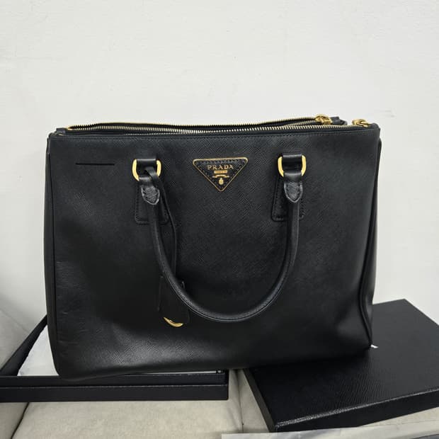 [보증서 정품]프라다 사피아노 토트백