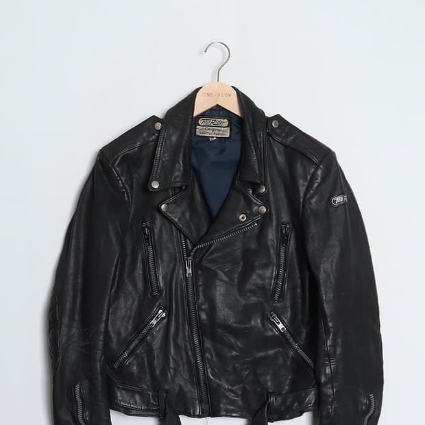 90's Top Rider Leather Rider Jacket