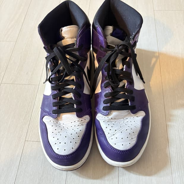 [295] 나이키 조던1 코트퍼플