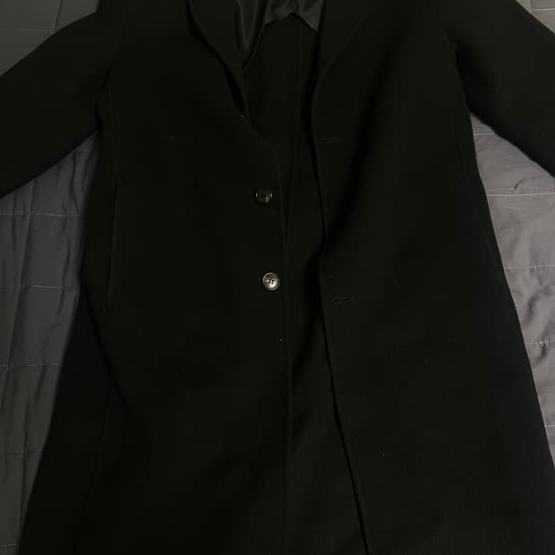 Dkny 블랙 코트 s 사이즈