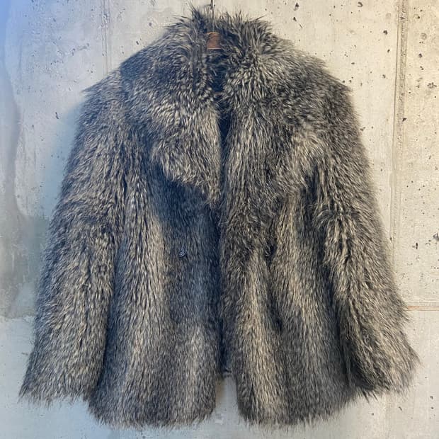 Armani Exchange Faux Fur Jacket