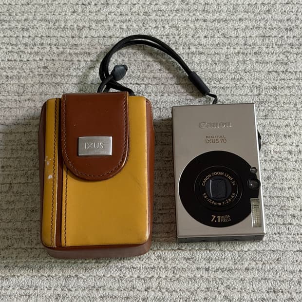 [정품파우치] 캐논 익서스 70 (ixus 70) 디카