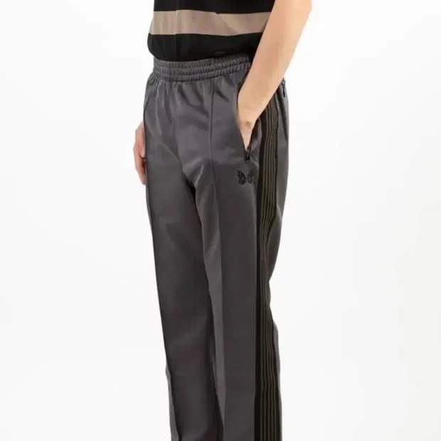 니들스 X 스컬프스토어 내로우 트랙팬츠 차콜 m