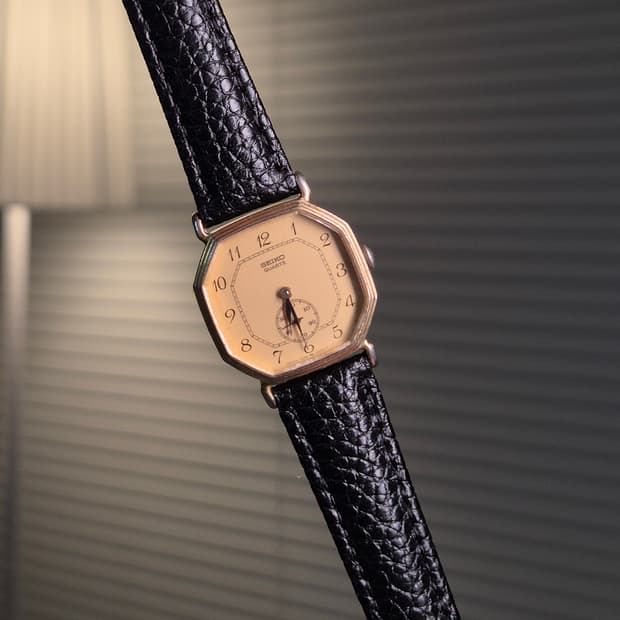 80's Vintage Seiko Octagon Quartz Ladies