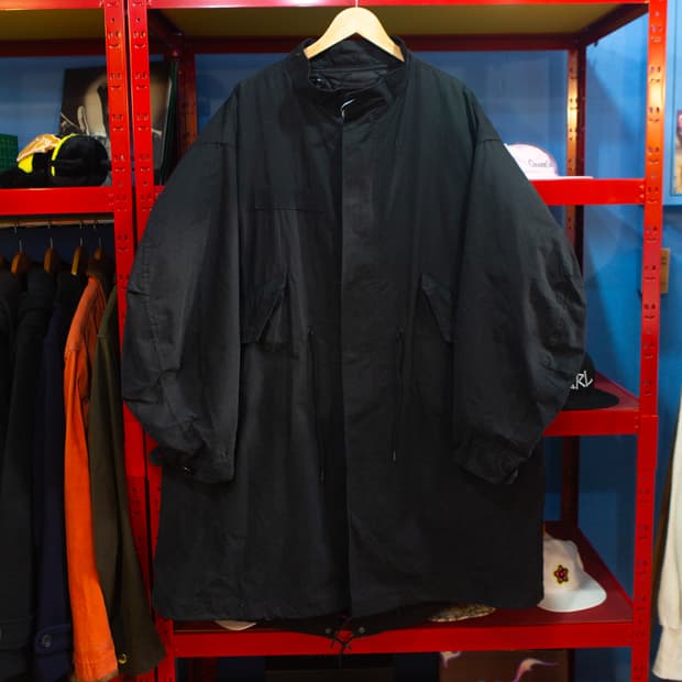 프릭스스토어 M65 피쉬테일 파카 블랙