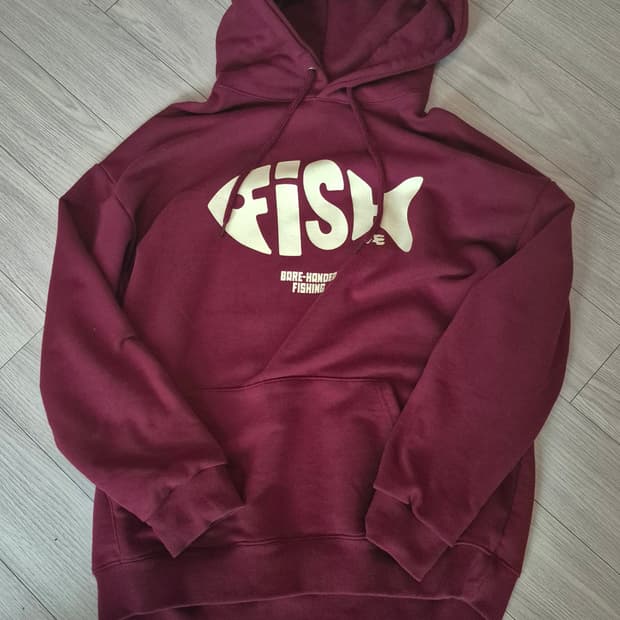 앨빈클로 피쉬 오버핏 후드티