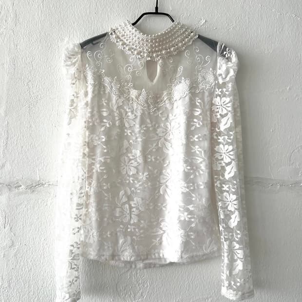 빈티지 페어리 시스루 슬리브