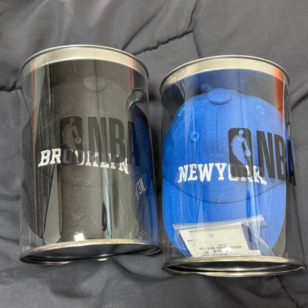 NBA 볼캡 동전지갑 키링 2개 일괄판매