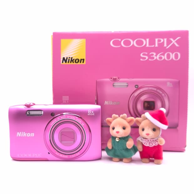 🌺미품박스✨️에스파🌸 Nikon COOLPIX S3600 핑크💗