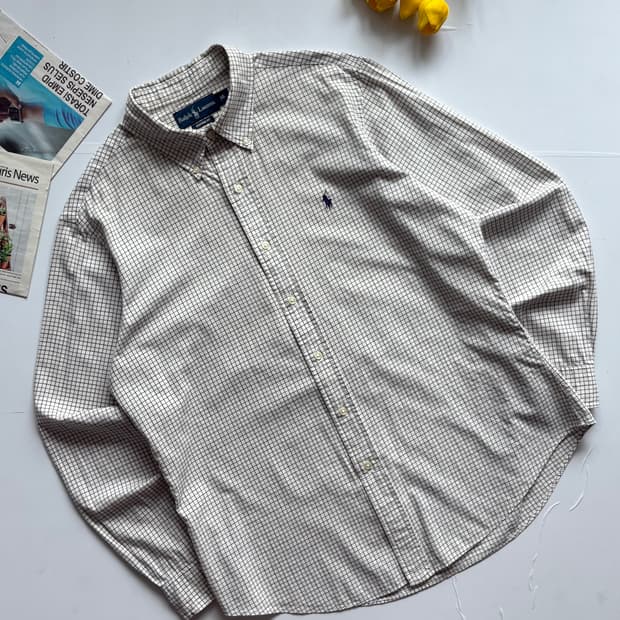 Polo 폴로랄프로렌 빈티지 체크 셔츠
