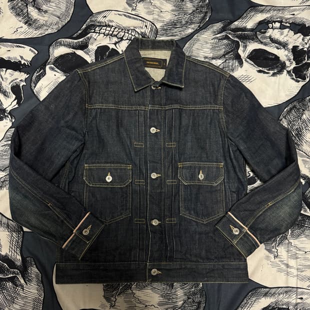 유니폼브릿지 타입2 데님트러커 자켓 L사이즈