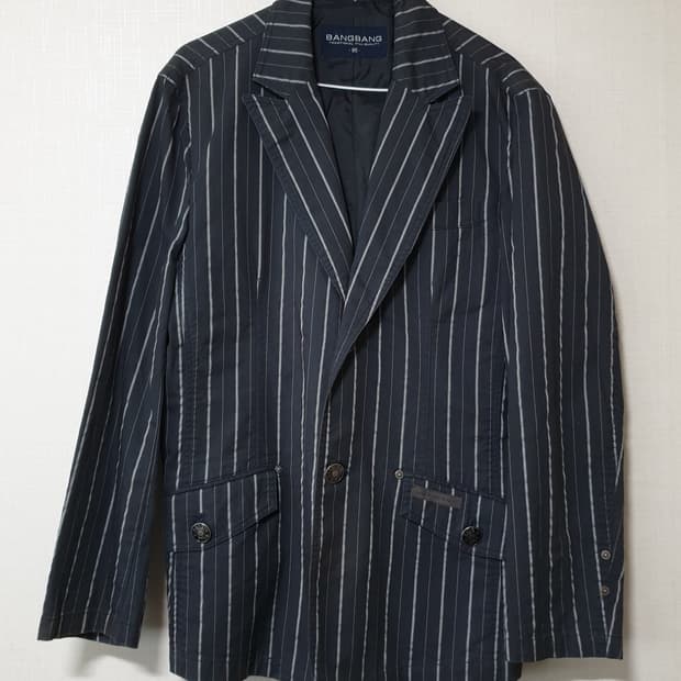 뱅뱅 스트라이프 남성 자켓 95사이즈