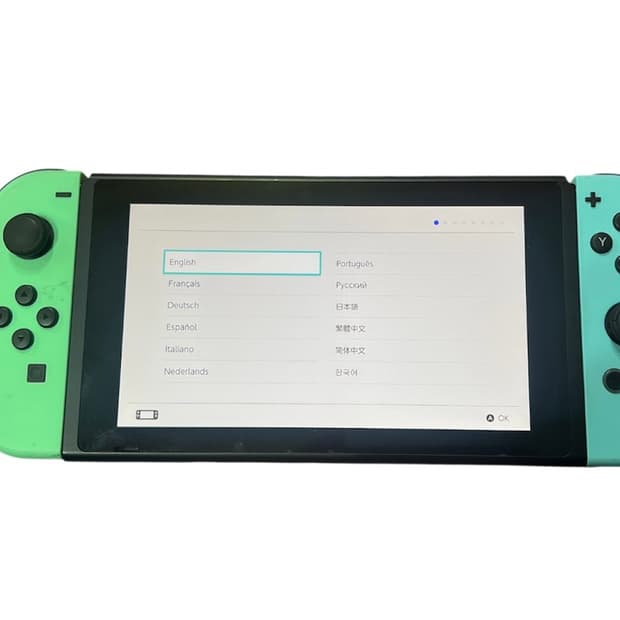 닌텐도 스위치 모동숲 에디션 동물의숲 아미보카드 게임칩 포함